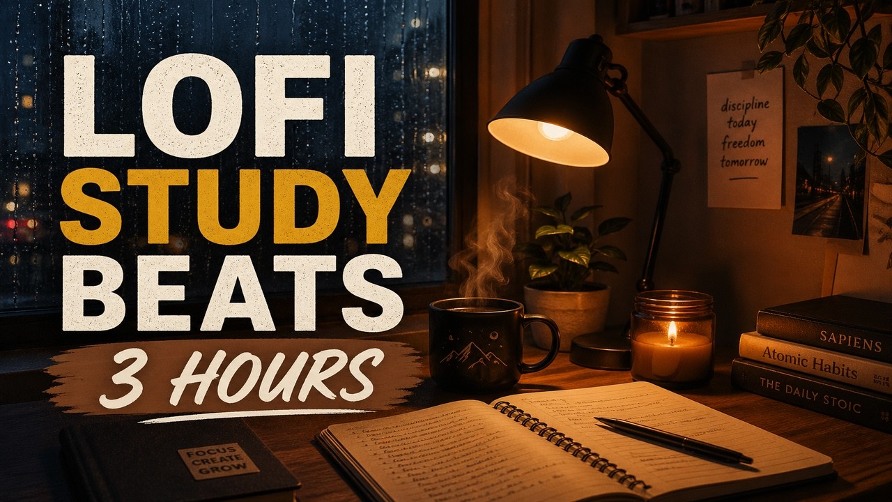 Lofi Study Beats | 3 Hours of Chill Focus Music - YouTube