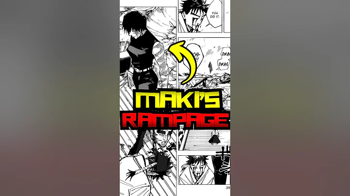 Maki rampages the zenin clan #maki #jjk #jujutsukaisen #shorts