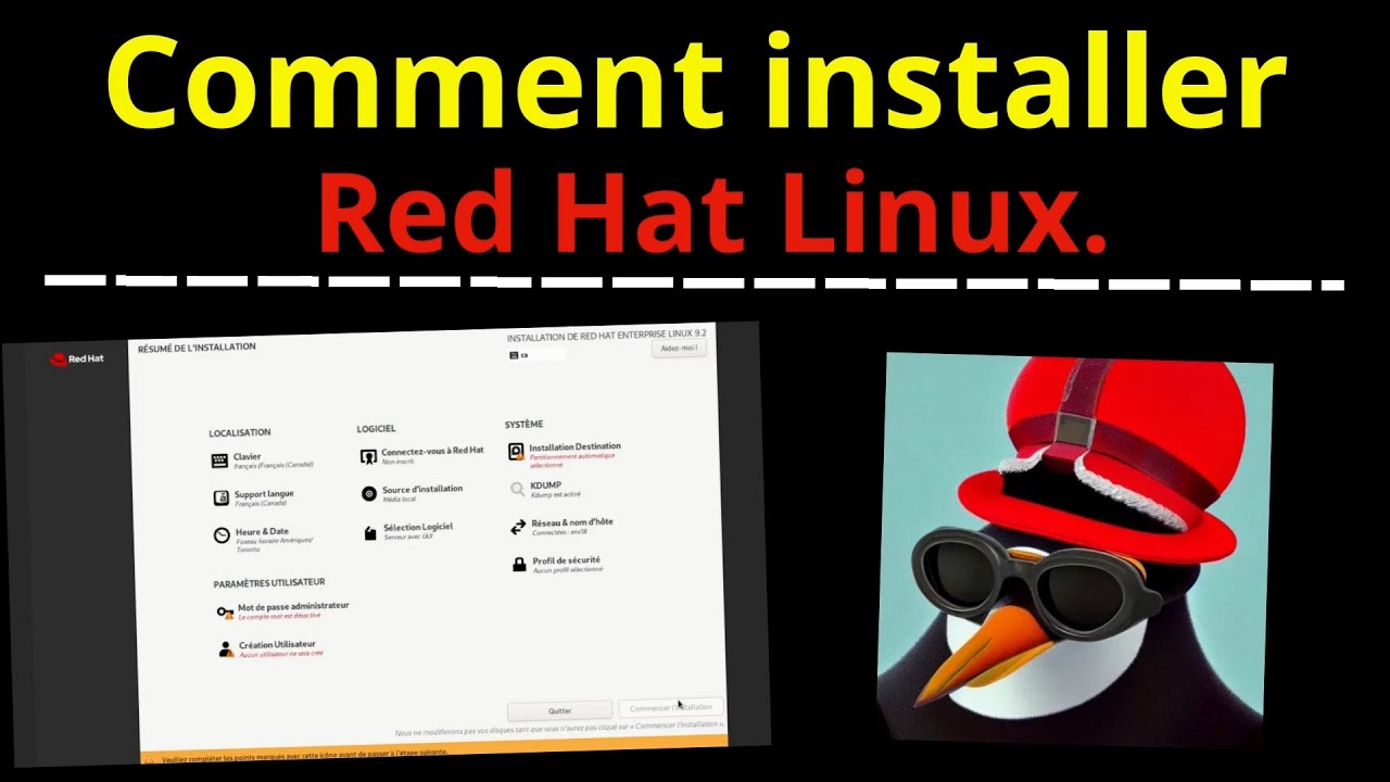 Installer Red Hat Linux serveur - explications détaillées - quelques ...