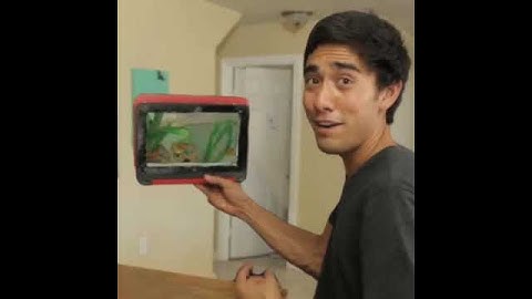 Convert table into fishing tank #zachking