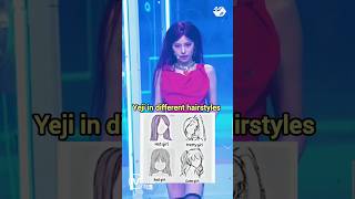 Yeji In Different Hairstyles