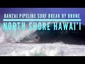 Banzai Pipeline by DRONE-North Shore Hawaii