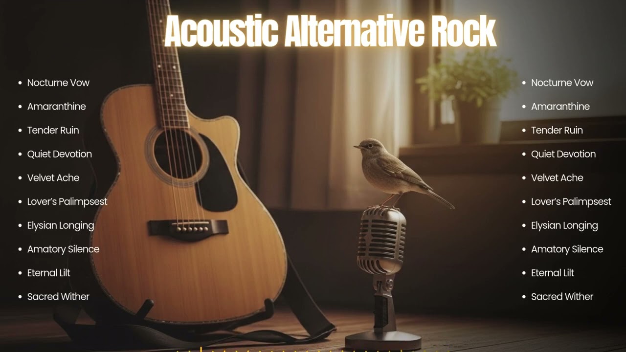 Quiet Tears, Loud Feelings: Acoustic Alternative Rock