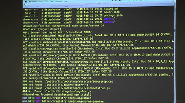 Salt Lake Perl Mongers 2/11.2014 - Daniel Stephenson - "RESTful Apps with AngularJS and Mojolicious"