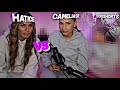 Camelia92 joue  un jeu avec hatice et son frere pendant son live twitch