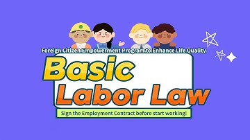 [Basic labor law] Sign the Employment Contract before start working!
