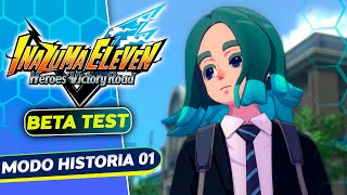 INAZUMA ELEVEN HEROES VICTORY ROAD Ep.1 - MODO HISTORIA - ¡DESTIN ODIA EL FÚTBOL!