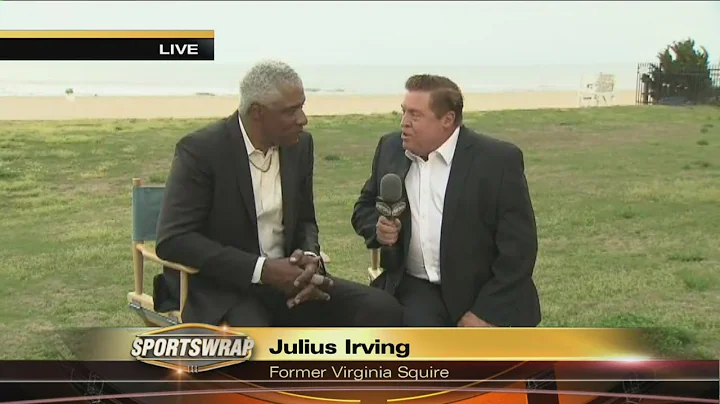 Bruce Rader Live Interview with Dr, J., Julius Irv...