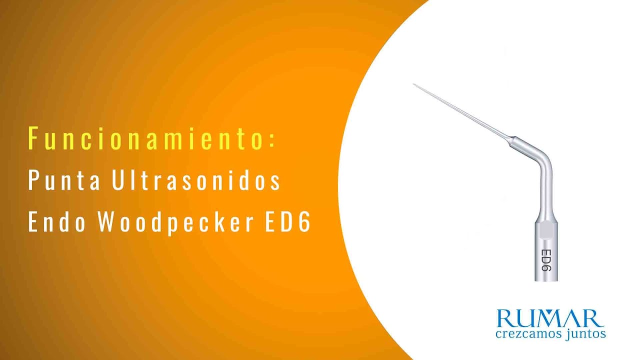 Punta Ultrasonidos Endo Woodpecker ED6 | Funcionamiento - YouTube
