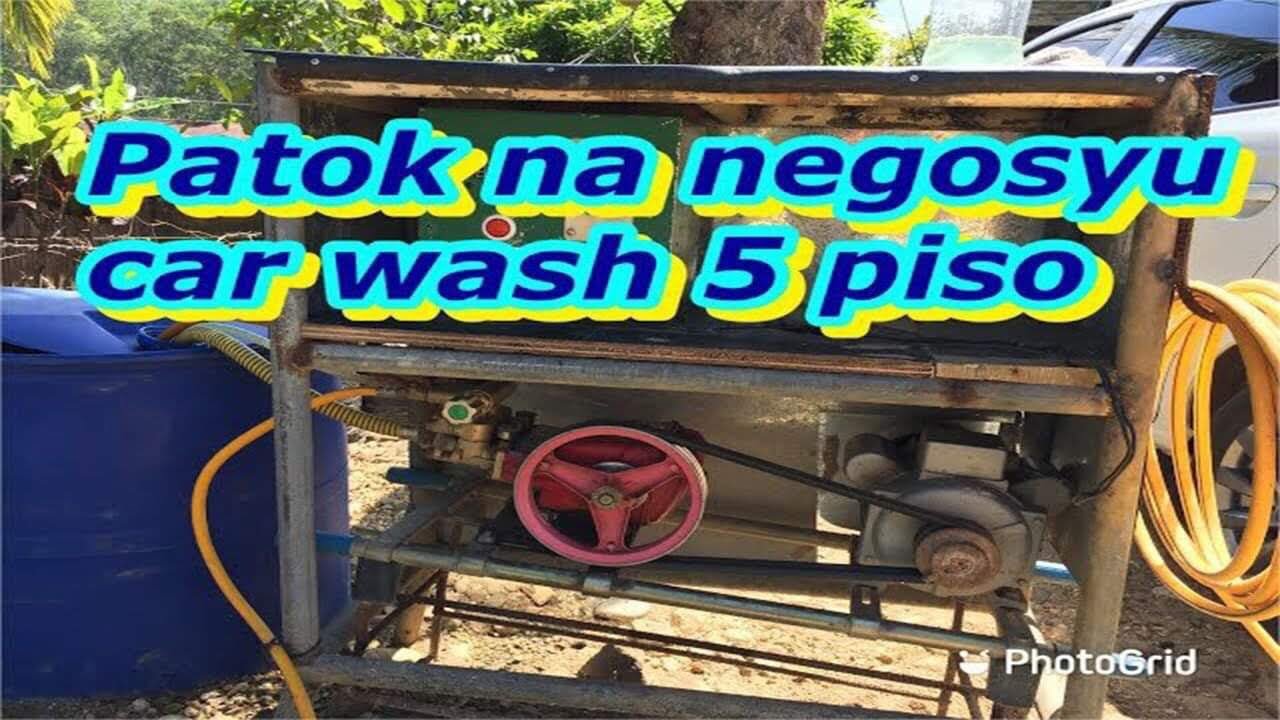 Car wash vendo machine patok na negosyu. Paano gawin?? YouTube