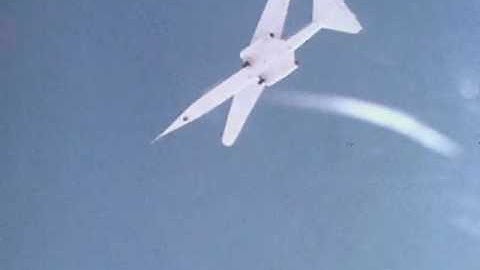 AD-1 Wing Pivoting in Flight