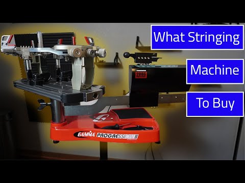 Save THOUSANDS of $$ on a Tennis Stringing Machine. What to look for before you buy.