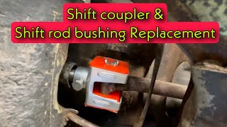 78 Baywindow VW Bus Shift coupler/shift rod bushing replacement