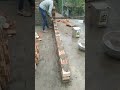 5inc brick wall dewal work| #mistri #construction #home #building #working #work #hardwork #shorts