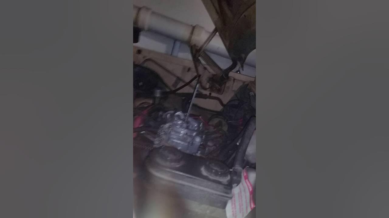 1983 Dodge D250 318 Carburetor Backfire Rattle and Rough Idle YouTube