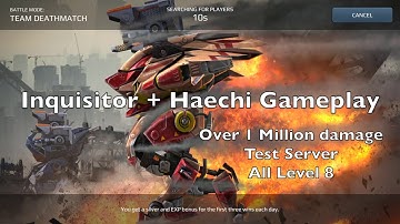 War Robots NEW Inquisitor + Ember + Haechi Team Deathmatch Gameplay #mywarrobot