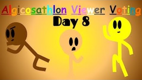 Algicosathlon Viewer Voting Day 8