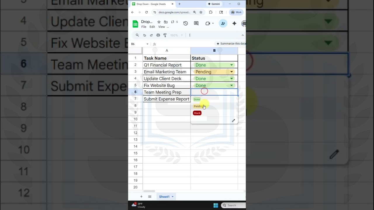 How to Create Drop-down Menus in Google Sheets (Fast!) 📉