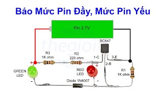 #158: How to Build a 3.7V Battery Full and Low Level Indicator screenshot 5