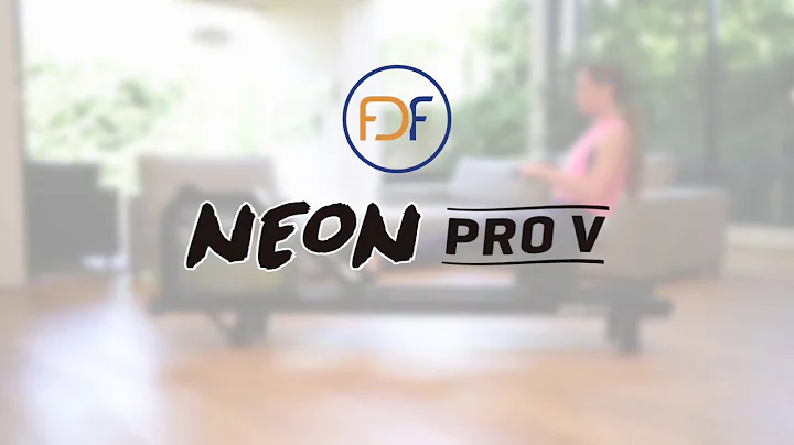 First Degree Fitness Neon Pro V Reserve Black Fluid Rower - Expert Fitness Supply