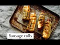 Sausage Puff Pastry Rolls Easy Appetizer Easy Lunch Box Idea Sausage Puff Pastry Rolls Easy Appetizer Easy Lunch Box Idea