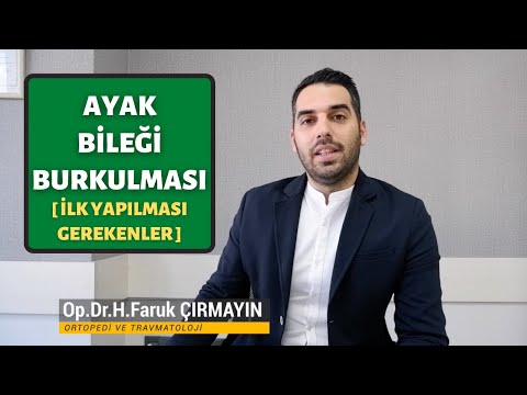 Video: Burkulan Ayak Bileğini Tedavi Etmenin 4 Yolu