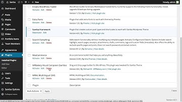 Samba Theme - Update 4.0 notice