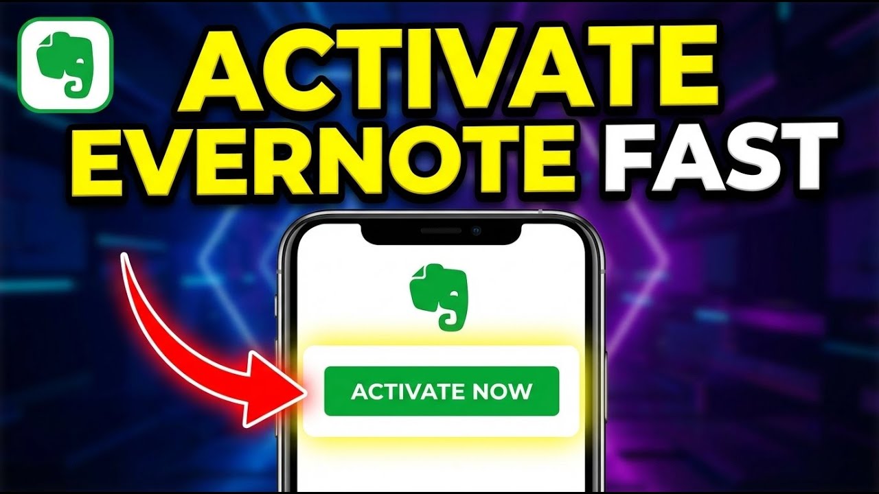 How to Activate Evernote for Note Management - Complete Guide - YouTube