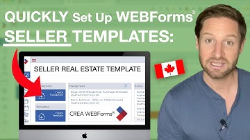 SELLER Real Estate Transaction in Ontario: Setting up CREA WEBForms® for SUCCESS
