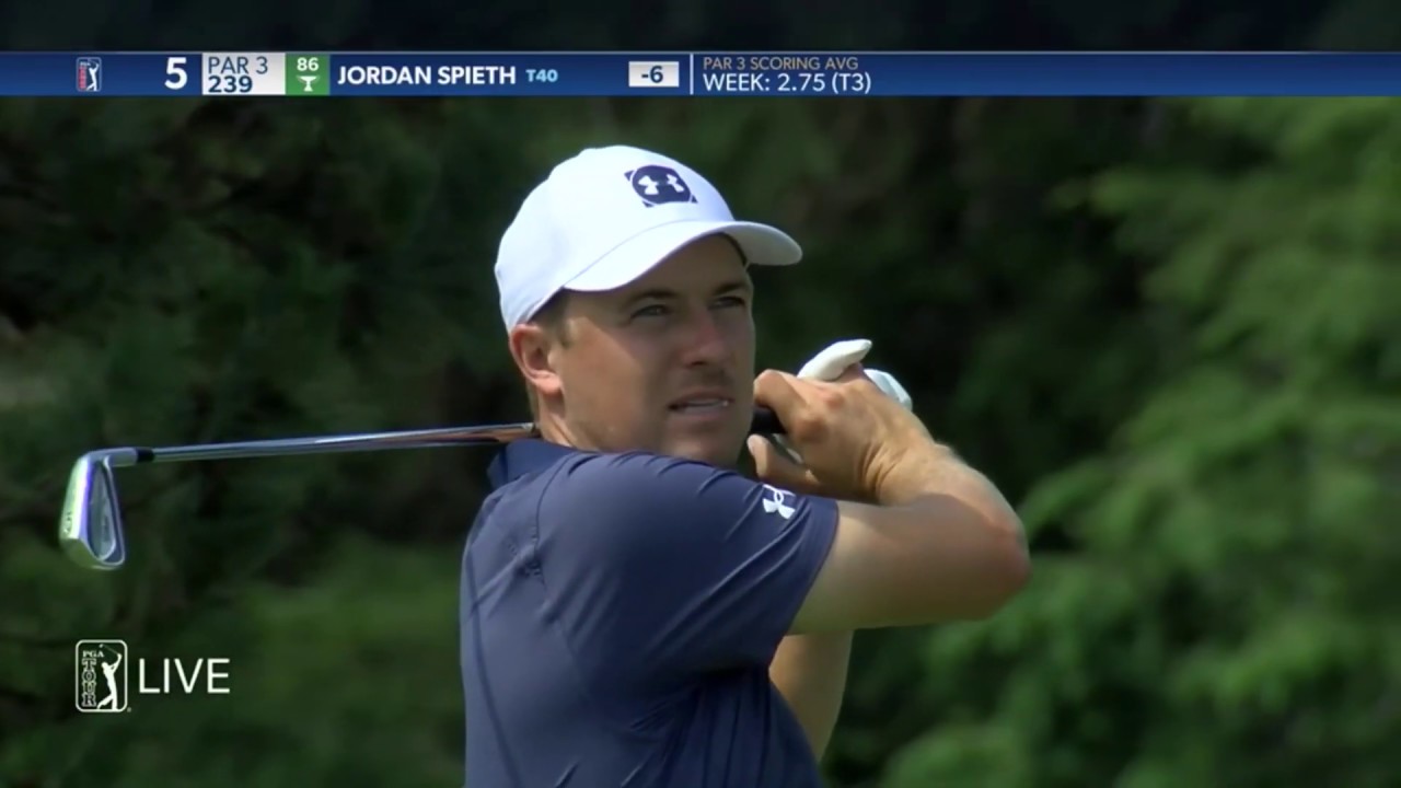 Every Televised Shot From Jordan Spieth’s Final Round Of The Travelers Championship 2020
