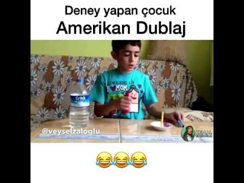 DENEY YAPAN ÇOCUK AMERİKAN DUBLAJ VEYSEL ZALOĞLU