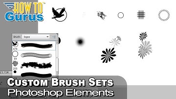 How You Can Make Custom Photoshop Elements Brush Sets - Save Favorite Brushes into a Set