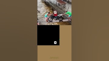 OH NO NO NO NO, Bike falls in River with Max! 🌊 Xpotato Bouncing Square - @MaxDesignPro