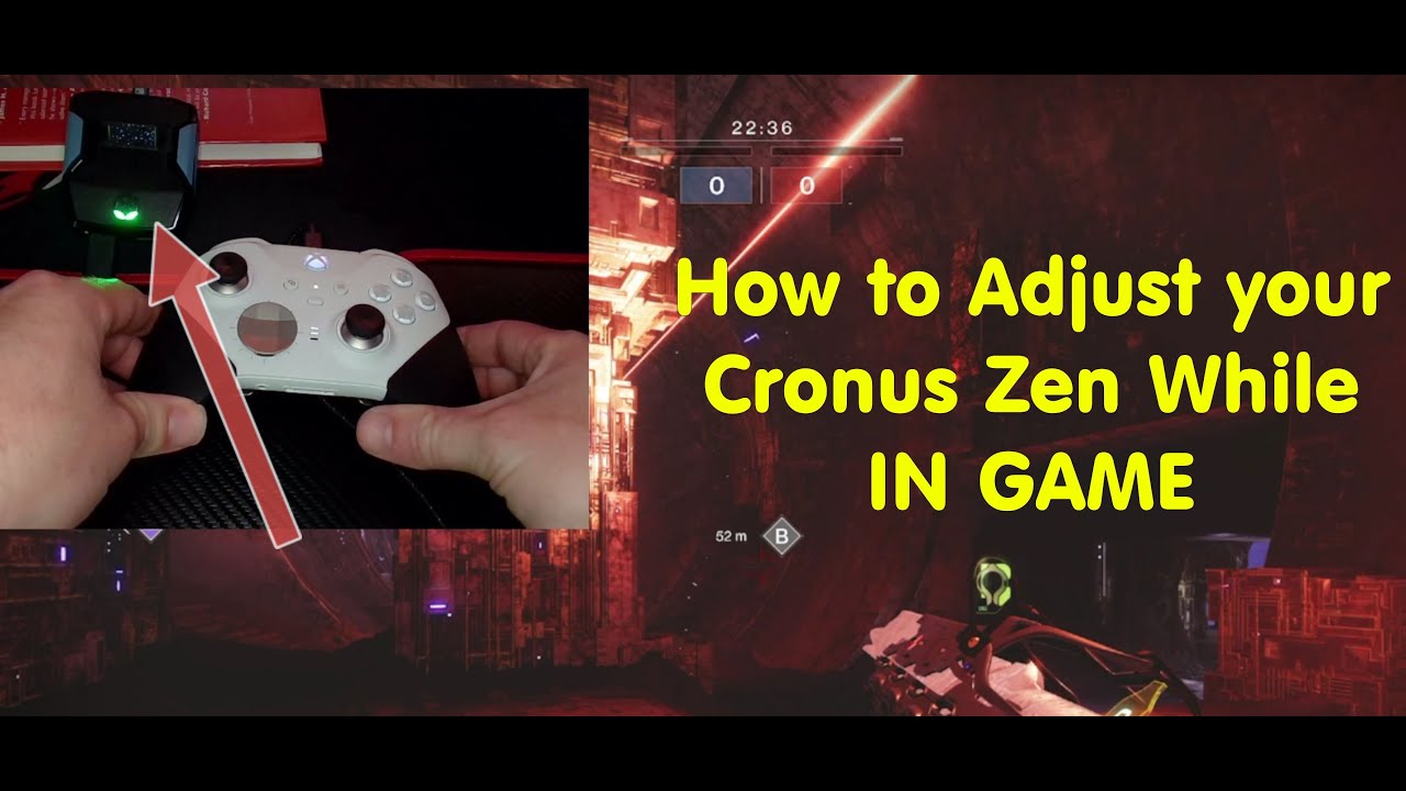 How to Adjust your Cronus Zen while IN GAME 