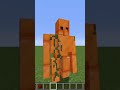How to make gold golam in minecraft minecraftrap shorts