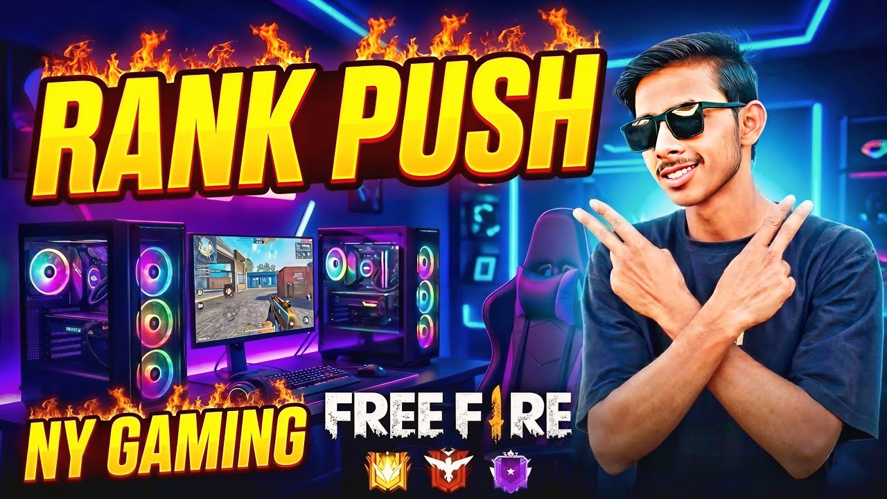 BR NEW RANK SEASON FREE FIRE MAX LIVE STREAM 🔴 - YouTube