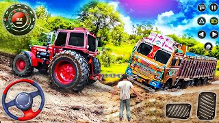 Indian TATA Truck Simulator - Real Tractor Trolley Cargo Farming 3D - Android GamePlay #2 screenshot 4
