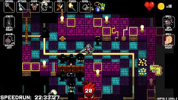 Crypt of the necrodancer. Chaunter all zones.