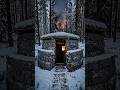Building a Secret Stone Sauna in the Middle of a Blizzard ❄️⚒️