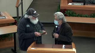 Ranger Brendan Unitt Community Service Award 12/17/21