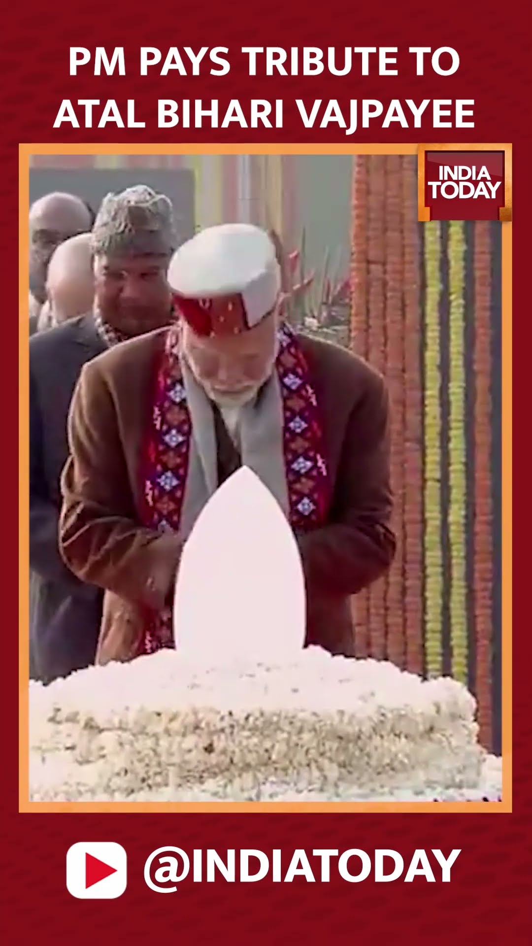PM Modi Pays Tribute To Atal Bihari Vajpayee | India Today