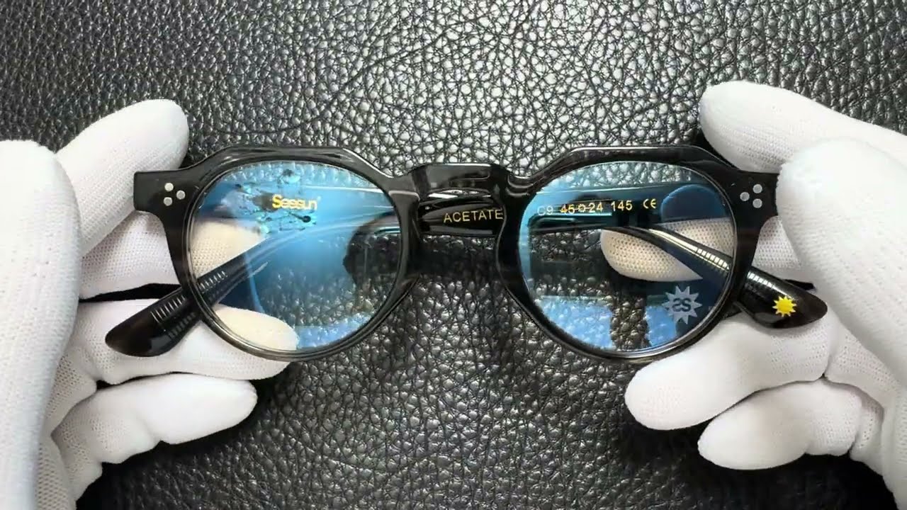クリアラウンドメガネ シーサン Seesun｜ACETATE 2 C9｜時代を超えて愛されるクラウンパント