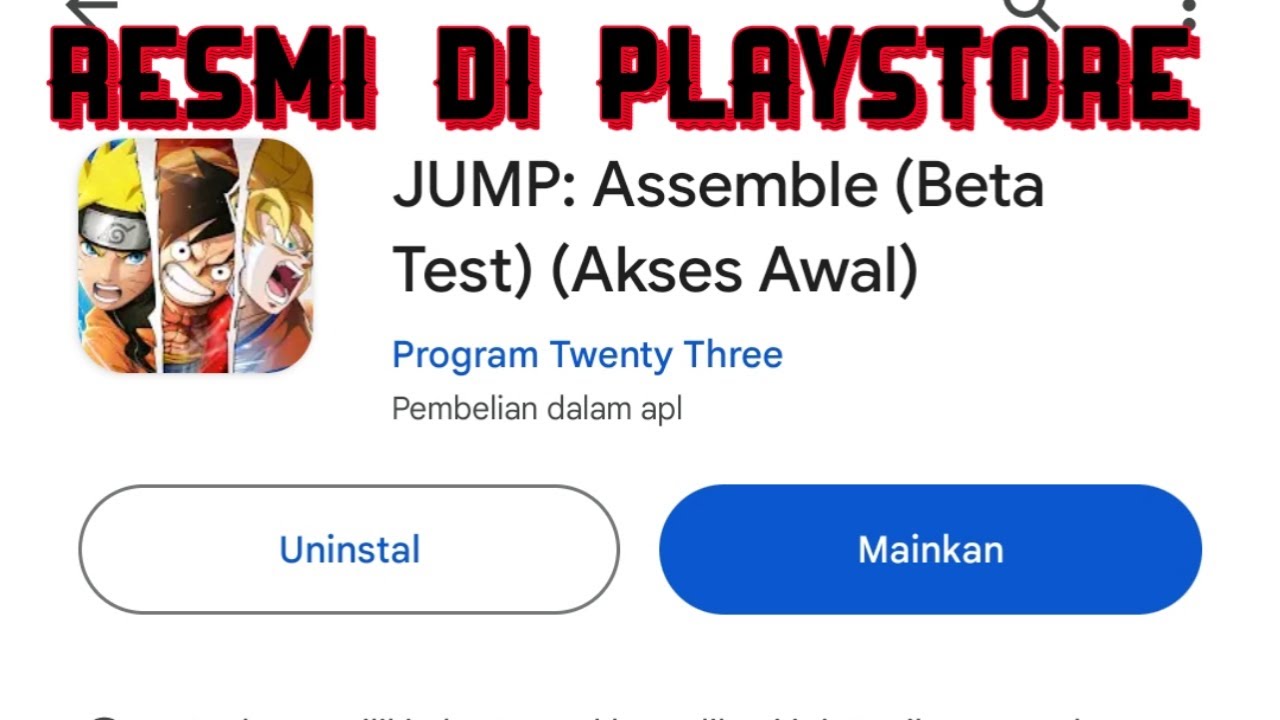 CARA UPDATE JUMP ASSEMBLE DI PLAYSTORE LANGSUNG Tanpa Ribet - YouTube