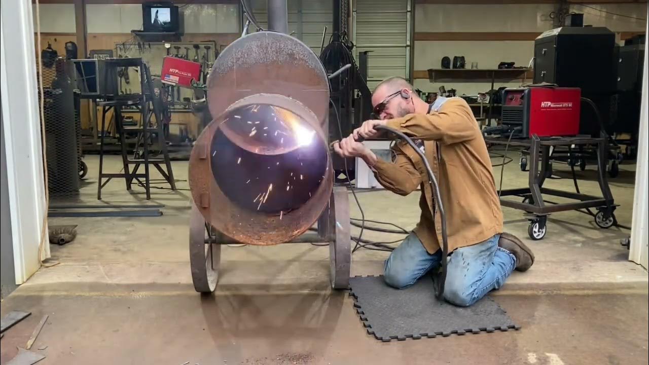 Offset smoker rebuild YouTube