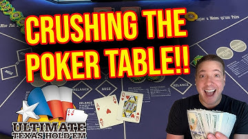 I FOUND THE WAY TO MAKE VICTOR LUCK PAYOFF!! ULTIMATE TEXAS HOLD