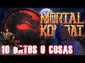 Los 10 datos o cosas sobre Mortal kombat que probablemente desconocías