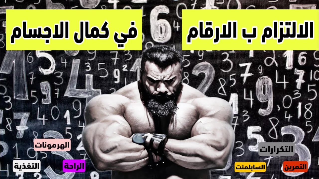 الفرق بينك وبين المحترف ب قدرتك على الالتزام ب الارقام هذه رياضتنا تنزل وزن- تزيد- بنت-شب-عضلات-دهون