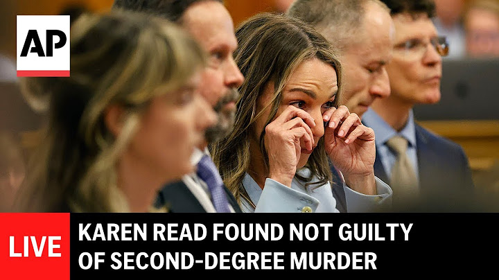 LIVE: Karen Read found not guilty of second-degree murder