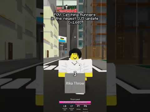 Catching Runners In The New Jjs Update V1 60 Jjs Roblox Jjk Jujutsushenanigans Jujutsukaisen 