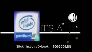 Intel Pentium 3 proscor m Commercial logo Resimi